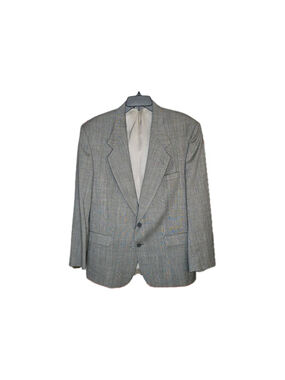 Gordon Thomas Collectibles Blazer Mens 42R Gray Worsted Wool Sport Coat USA